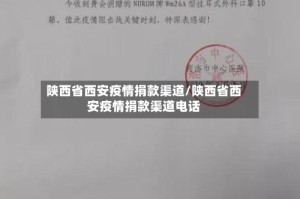 陕西省西安疫情捐款渠道/陕西省西安疫情捐款渠道电话