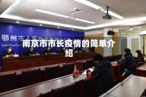 南京市市长疫情的简单介绍