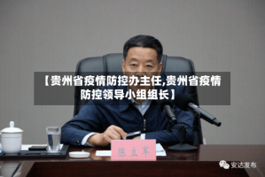 【贵州省疫情防控办主任,贵州省疫情防控领导小组组长】