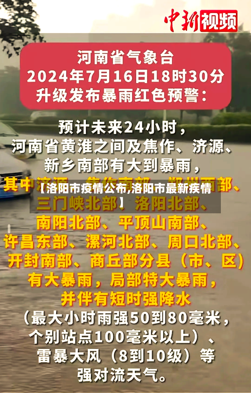 【洛阳市疫情公布,洛阳市最新疾情】-第2张图片