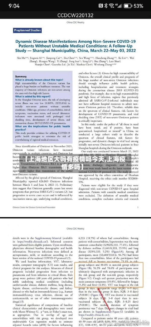 【上海地区大吗有疫情吗今天,上海疫情多吗】-第1张图片
