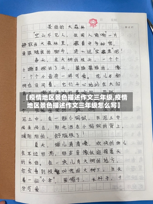 【疫情地区景色描述作文三年级,疫情地区景色描述作文三年级怎么写】-第2张图片